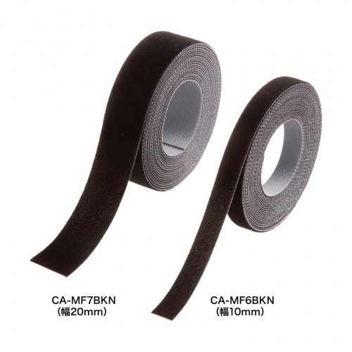 マジックバンド（ケーブルタイ・結束・帯・幅20mm×長さ3m・ブラック） CA-MF7BKN