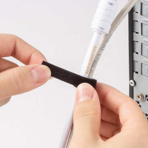 マジックバンド（厚さ2.7mm・幅10mm・長さ3m・黒）