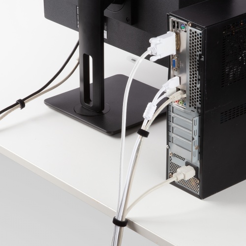 マジックバンド（厚さ2.7mm・幅10mm・長さ3m・黒）