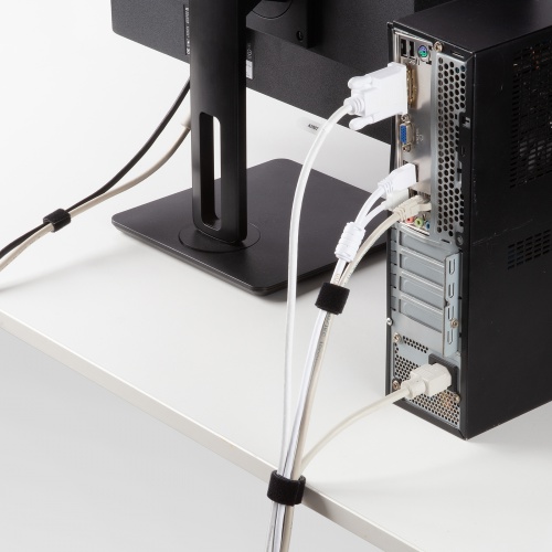 マジックバンド（厚さ2.7mm・幅20mm・長さ3m・黒）