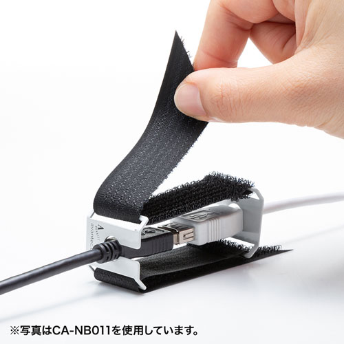 I/Oロックジョイント（RCAピンジャック中継プラグ対応・抜け防止・面ファスナー取り付け）