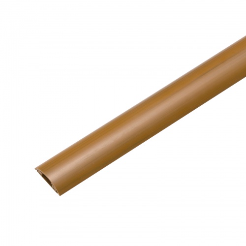 床用ケーブルモール（幅30mm、長さ1m、ライト木目）