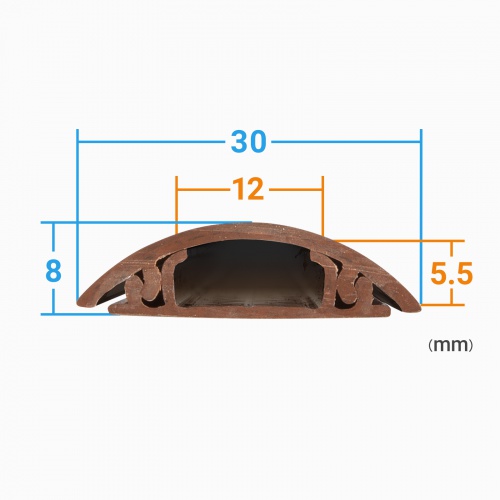 ケーブルカバー（木目・幅30・長さ1000）