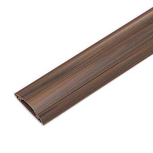 ケーブルカバー（木目・ケーブル収納目安3～4本）