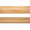床用ケーブルモール（幅50mm・長さ1m・ナチュラル木目）