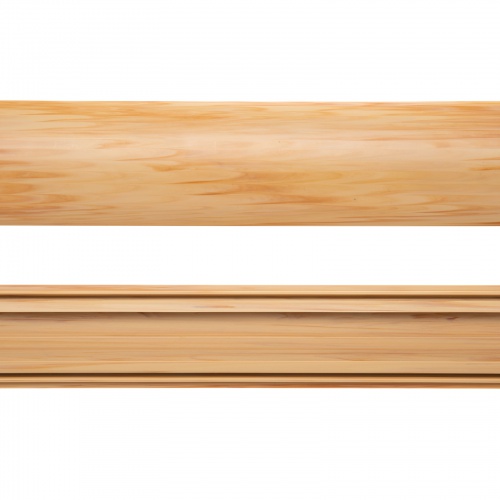 床用ケーブルモール（幅50mm・長さ1m・ナチュラル木目）