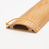床用ケーブルモール（幅50mm・長さ1m・ナチュラル木目）