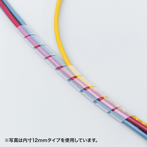 ケーブルタイ（スパイラル・ホワイト）