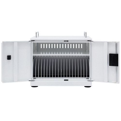 収納キャビネット（iPad・タブレット・20台まで・保管庫・鍵付き） CAI-CAB103W サンワサプライ