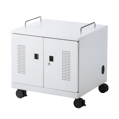 ノートパソコン収納キャビネット(6台収納・ロッカー・保管庫・鍵付き)