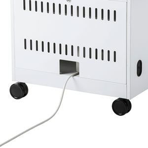 ノートパソコン収納キャビネット(6台収納・ロッカー・保管庫・鍵付き)