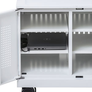 ノートパソコン収納キャビネット(6台収納・ロッカー・保管庫・鍵付き)