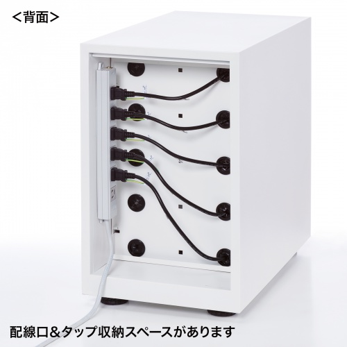 タブレット保管庫（個別管理タイプ・鍵付き・5台収納） CAI-CAB112W サンワサプライ