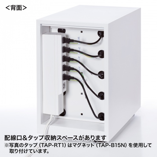 タブレット保管庫（個別管理タイプ・鍵付き・5台収納） CAI-CAB112W サンワサプライ