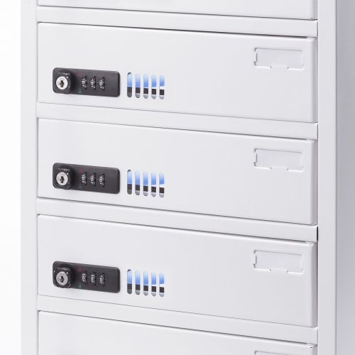 タブレット保管庫（個別管理タイプ・鍵付き・10台収納）CAI-CAB113W