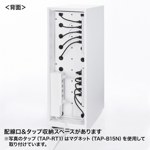 タブレット保管庫（個別管理タイプ・鍵付き・10台収納）CAI-CAB113W