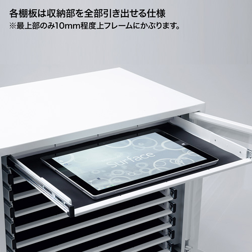 タブレット保管庫（スマホ保管庫・収納・ホワイト） CAI-CAB20W サンワサプライ