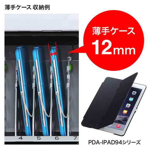 iPad・タブレットトロリー（48台収納） CAI-CAB24 サンワサプライ【代引き不可商品】