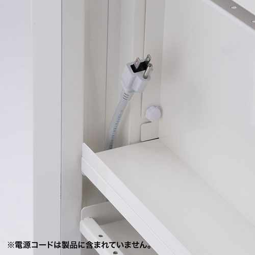 タブレット収納保管庫（12.9インチ対応・44台収納・前扉仕様・ホワイト）