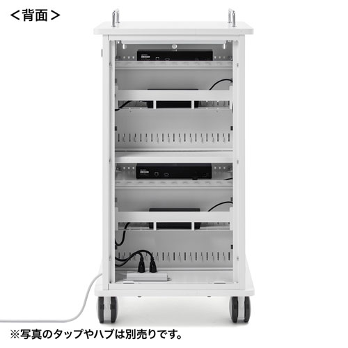 タブレット保管庫(22台収納・鍵付き) CAI-CAB55W サンワサプライ