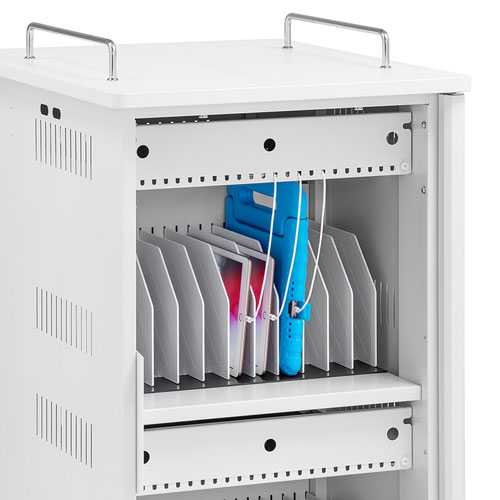 タブレット保管庫(22台収納・鍵付き) CAI-CAB55W サンワサプライ