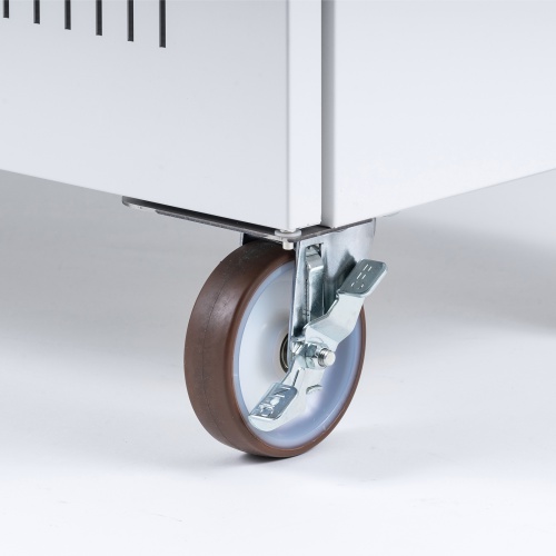 ノートパソコン保管庫（鍵付き・キャスター付・ノートPC・スチール・22台収納） CAI-CAB67W サンワサプライ