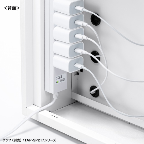 【アウトレット】スマホロッカー（スマホ保管庫・収納庫・10台収納・シリンダ錠・学校やオフィスで一括管理・個別管理用） CAI-CABSP70