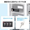 スマートフォン保管庫（収納庫・収納ボックス・10台収納・ダイヤル錠・個別扉・透明扉・学校やオフィスで一括管理・個別管理用）