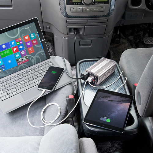 カーインバーター（120W） CAR-CHR71AC サンワサプライ