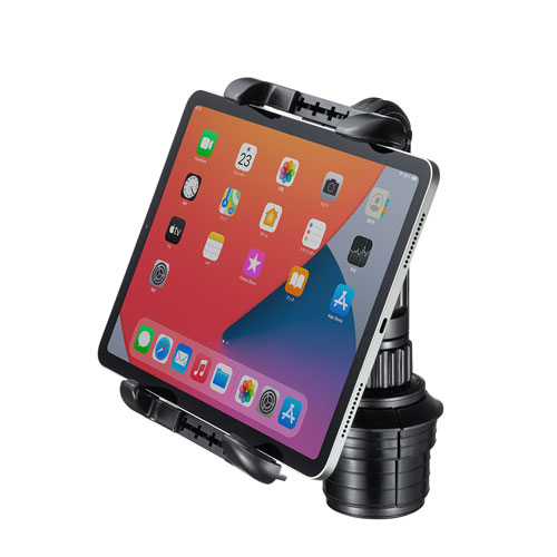 車載用タブレットホルダー（ドリンクホルダー固定式）