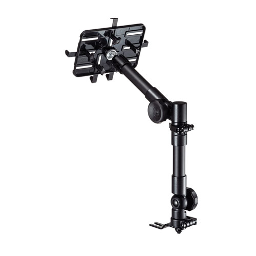 タブレットスタンド（車載用・シートレール取付）