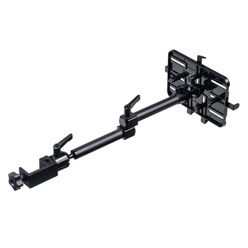 タブレットホルダー（3関節・支柱取り付け用・縦横変更可能） CAR