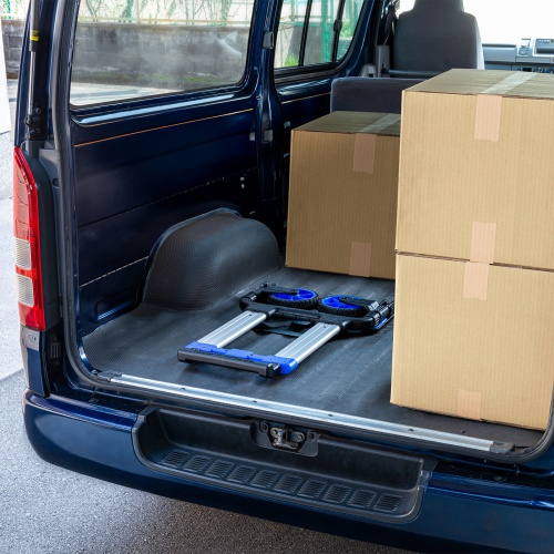 折りたたみ式キャリー｜2輪・アルミ製・コンパクト