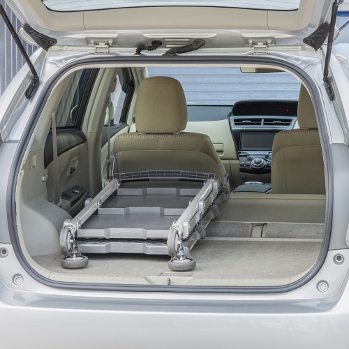 折りたたみツールワゴン｜3段・収納・キャスター付き