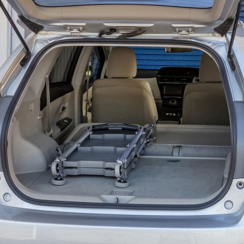 折りたたみツールワゴン｜3段・収納・キャスター付き