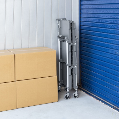 折りたたみツールワゴン｜3段・収納・キャスター付き