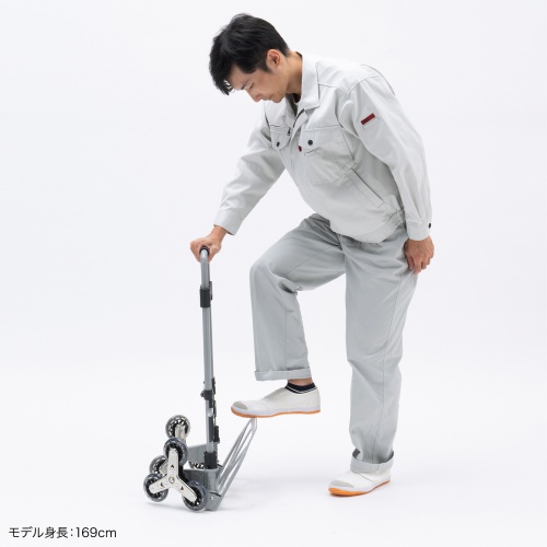 折りたたみキャリー（3輪階段用台車）CART-FA6GY