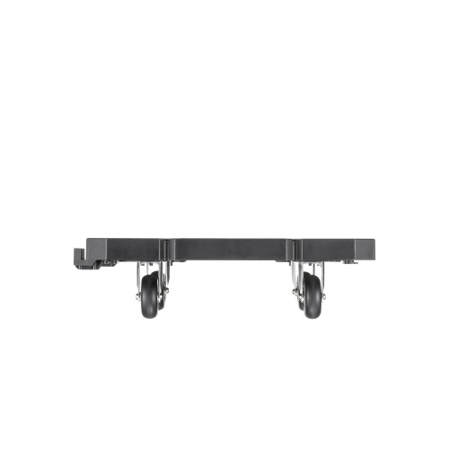 平台車（連結・4輪自在・スタッキング可能・滑り止め付・耐荷重150kg・大サイズ）CART-FA7BK