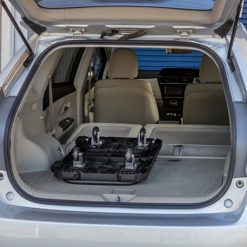 折りたたみ台車（4輪自在・滑り止め付・耐荷重150kg・大サイズ）