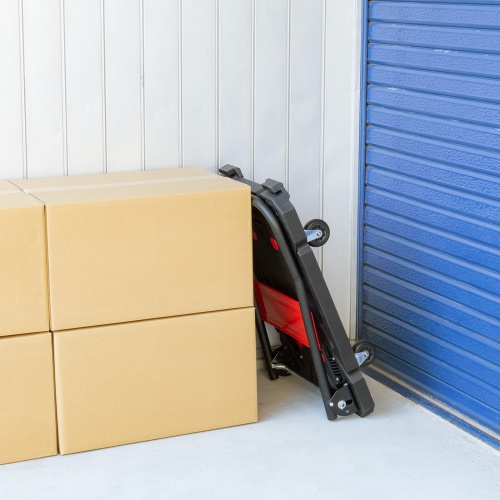 折りたたみ台車（4輪自在・滑り止め付・耐荷重150kg・大サイズ）