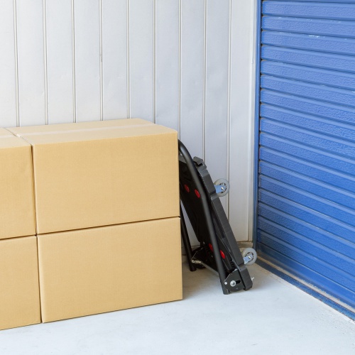 折りたたみ台車（4輪自在・滑り止め付・耐荷重80kg・小サイズ）CART-FA8HBK