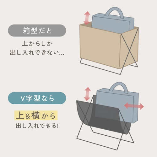 手荷物収納（折りたたみ・荷物置き・メッシュ・耐荷重5kg・荷物入れ・バッグ置き台・手荷物・コンパクト・法人・飲食店・ブラック）
