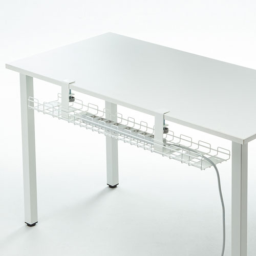 ケーブル配線トレー（ワイヤー Lサイズ 汎用タイプ ホワイト）