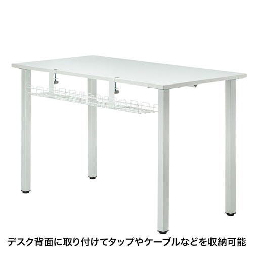 ケーブル配線トレー（ワイヤー Lサイズ 汎用タイプ ホワイト）