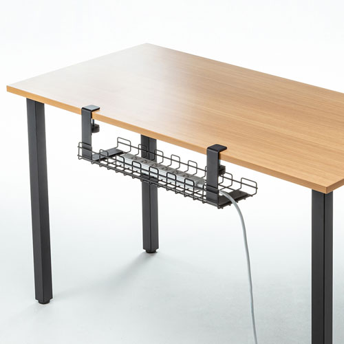 ケーブルトレー（ワイヤー・Sサイズ・汎用タイプ・ブラック）