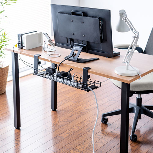 ケーブルトレー（ワイヤー・Sサイズ・汎用タイプ・ブラック）