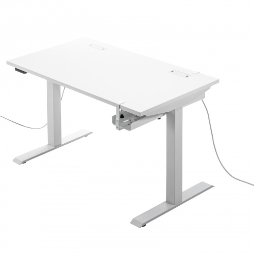 ケーブルトレー（クランプ式・横幅可変トレー・クランプ位置変更可能・ケーブルオーガナイザ・ホワイト）CB-CT8W