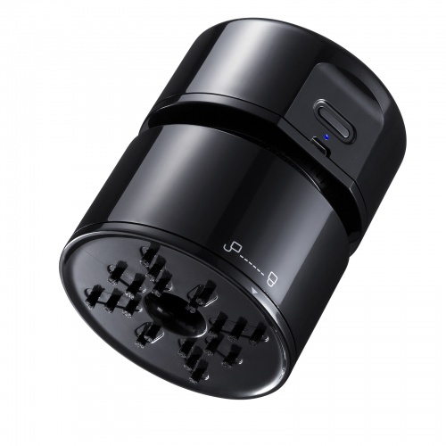 卓上バキュームクリーナー（コードレス・USB充電式・連続使用1.5時間・2段階吸引力・隙間ノズル付き・フィルター水洗い可能） CD-85VC サンワサプライ