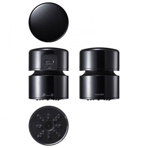 卓上バキュームクリーナー（コードレス・USB充電式・連続使用1.5時間・2段階吸引力・隙間ノズル付き・フィルター水洗い可能） CD-85VC サンワサプライ