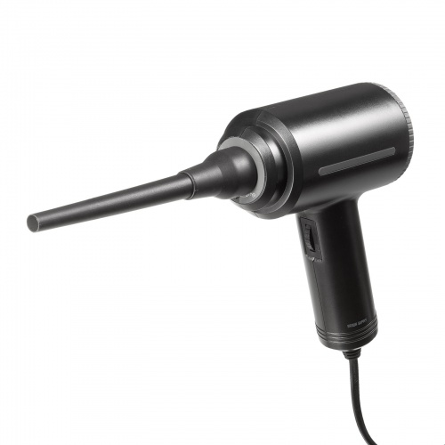 電動エアダスター（AC電源・ケーブル長3m・ブロワー 風速42m/s・連続15分・ガス不使用・ノズル付き・クリーナー・強力）